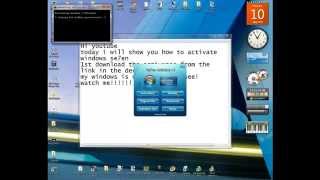 Activating Windows Se7en [upl. by Aleinad]