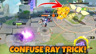 Sableyes confuse ray can also do this  Pokemon Unite clips [upl. by Silvia]