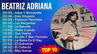 B e a t r i z A d r i a n a MIX Grandes Exitos Best Songs  1990s Music  Top Latin Pop Latin [upl. by Adnirod842]