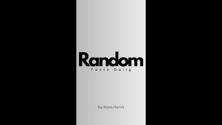 Random Facts You Never Knew 3 [upl. by Nosrettap]