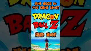 🟠TEST YOUR DRAGON BALL LEVEL WITH THIS DIFFICULT LEVEL QUIZ🤔dragonball anime goku vegeta bulma [upl. by Ococ]