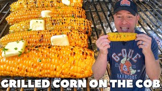 The BEST way to GRILL CORN on the COB  BBQ Butter  PK Grill 2021 [upl. by Den]