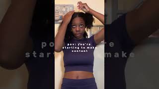 slick back tutorial  Mejia Mona sleekback naturalhairjourney [upl. by Nnylekoorb242]