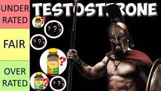 20 Most Overrated Testosterone Boosting Vitamins amp Minerals Supplement Tier list [upl. by Yared35]