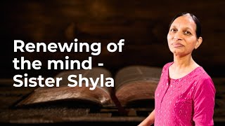 Renewing of the mind  Hindi preaching  Sister Shyla  Ambernath Mumbai [upl. by Idyak664]