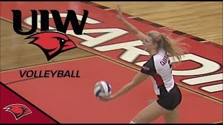 UIW VOLLEYBALL🏐 Cardinals Challenge Highlights [upl. by Kassandra]