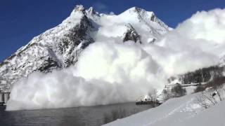 Worlds Biggest Avalanche  2 contrasting views [upl. by Huda503]