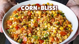 Corn Maque Choux Cajun Stewed Corn  the Side Dish You DESPERATELY Need [upl. by Luelle]