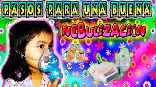 QUE ES UN NEBULIZADOR Y CÓMO SE REALIZA UNA NEBULIZACIÓN [upl. by Jarita]