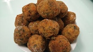 Albondigas Fritas de Verduras [upl. by Hey]