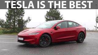 Tesla Model 3 Performance Highland range test [upl. by Attelrahs428]