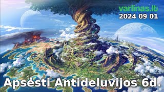 Varlinas tiesiogiai  2024 09 01  Apsėsti Antideluvijos 6d  Klausimai  atsakymai [upl. by Annodahs]