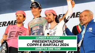 Diretta  Presentazione Coppi e Bartali 2024 [upl. by Etessil904]