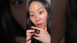 anna sui lip rouge slays 🖤💜 annasui fashion makeup unboxing grwm shorts [upl. by Lem]