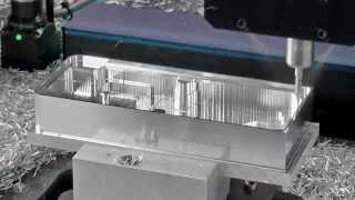 Electronics Housing Machining  DATRON High Speed Milling Machines [upl. by Arnie]