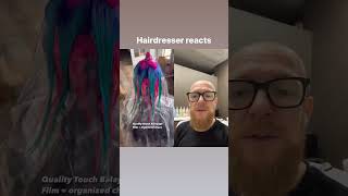 Hairdresser reacts to an amazing hair transformation [upl. by Ailedamla]