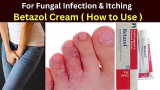 Betazol cream Uses  Best antifungal cream for private area  Betazol cream for fungus [upl. by Ayoral]