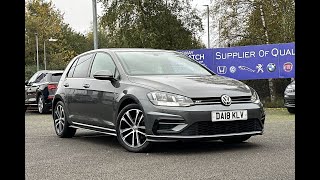 Used Volkswagen Golf 15 TSI EVO RLine  Motor Match Bolton [upl. by Ellemrac]