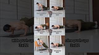 📌6 BEST PUSHUPS VARIATIONS FOR CHEST GROWTH [upl. by Antoni479]