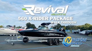 Revival 560 XRider Bow Rider Walk Through [upl. by Ibrahim]