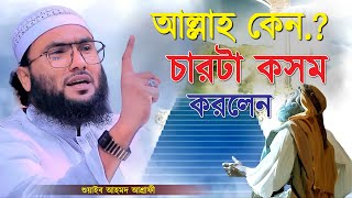 আল্লাহ কেন চারquotটা কসম করলেন  শুয়াইব আহমদ আশ্রাফী  Shuaib Ahmed Ashrafi  New Bangla Waz 2024 [upl. by Chantalle]