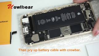 Uowlbear iPhone 6S Battery Replacement Kit 1715mAh Battery for iPhone 6S with Tools [upl. by Namsaj901]