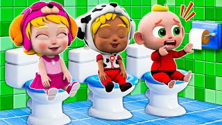 Potty Training Song  Go to the Potty Baby  Funny Kids Song amp Nursery Rhymes by Little PIB [upl. by Gil]