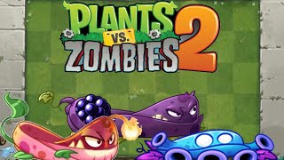 Juego con las 4 Peores Enredaderas de Plants VS Zombies 2 [upl. by Athene]