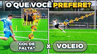 VOCÃŠ PREFERE FAZER UM GOL DE FALTA ou DE VOLEIO O OWEN TAVA IMPOSSÃVEL HOJE ðŸ«£ [upl. by Litton]