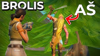 Brolis padaro Fortnite 100 juokingesniu [upl. by Notsniw]