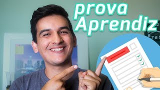 COMO SÃO AS PROVAS DE JOVEM APRENDIZ  O QUE ESTUDAR [upl. by Linnet]