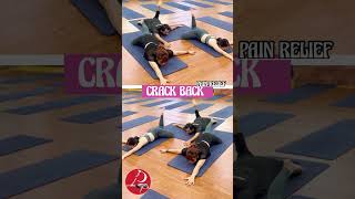 Easy Cracking Lower Back  Cracking Back By Yourself  Back Pain Relief  Back Pain Pawan Yoga [upl. by Adehsar]