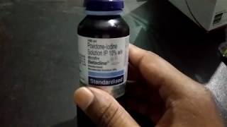 betadine solution  review in hindi [upl. by Proulx]