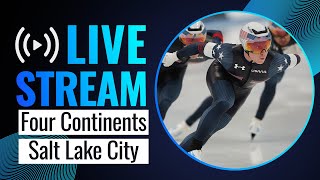 LIVE  Four Continents session  Salt Lake City 2024  SpeedSkating [upl. by Eneli142]