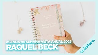 AGENDA ANUAL 2025 A5 SEMANA VISTA RAQUEL BECK  ErikStore [upl. by Gail]