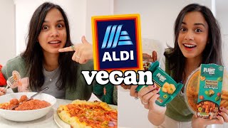 i tried the new aldi vegan range [upl. by Mettah198]