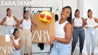 ARE ZARA JEANS A HIT OR MISS FINDING THE PERFECT PAIR  ZARA HAUL ZARA DENIM HAUL Jasmine Essence [upl. by Ennairrac72]