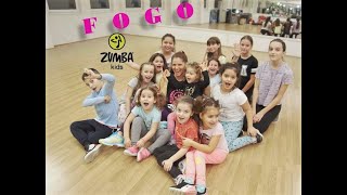 ⭐ FOGO ⭐ ZUMBA KIDS CHOREOGRPHY ⭐ [upl. by Docile]