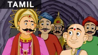 True Artist  Tales of Tenali Raman In Tamil  Animated Stories [upl. by Airdnaxila]