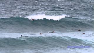 Makapuu gets pretty big for bodyboarding HD [upl. by Enneiviv176]