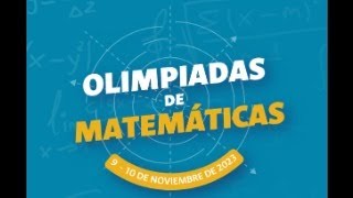 Olimpiadas de matemáticas  Preparación 30 de octubre [upl. by Wesla]