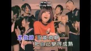 Bu Pa Bu Pa 不怕不怕 Jocie Kwok 郭美美 Lyrics English Subtitles  Chinese numa numa [upl. by Amada]