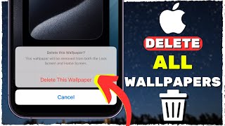 How To Delete All Wallpapers On iPhone [upl. by Burdett]