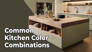 Choosing Kitchen Colors  Here are the Common Color Combinations for Modular Kitchen  Kuche7 Tips [upl. by Emery676]