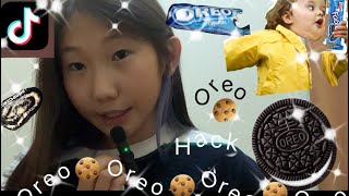 🍪✨Oreo TikTok hacks✨🍪түргэн хэллэг хэлж чаддаг уу [upl. by Damalas]