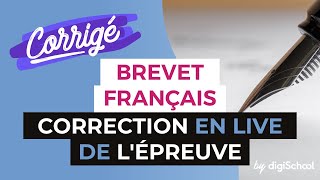 Brevet 2017  Correction de lépreuve de Français [upl. by Skipton]