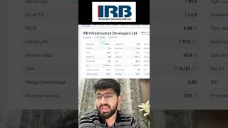 IRB Infra Support  IRBInfra [upl. by Ayotal]