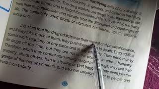 drug addiction part 2 of second lecture class 9 [upl. by Ardnassak]