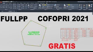 LISP FULLPP COFOPRI GRATIS  Lisp cuadro de coordenadas [upl. by Akinar350]