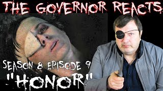 The Walking Dead 8x09 Reaction  quotHonorquot  The Governor Reacts [upl. by Cheryl]